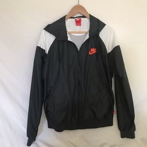 Black and White Windbreaker